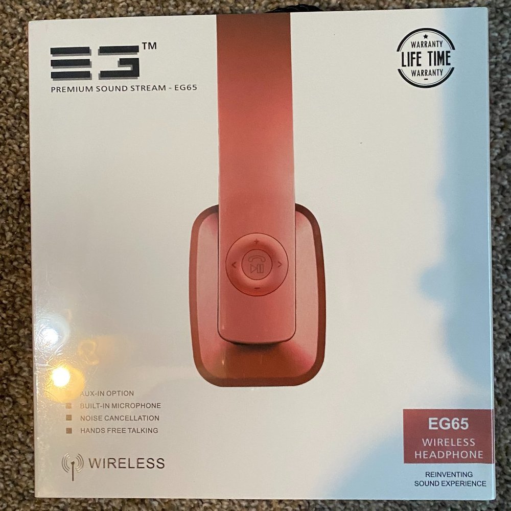EG65 wireless headphones